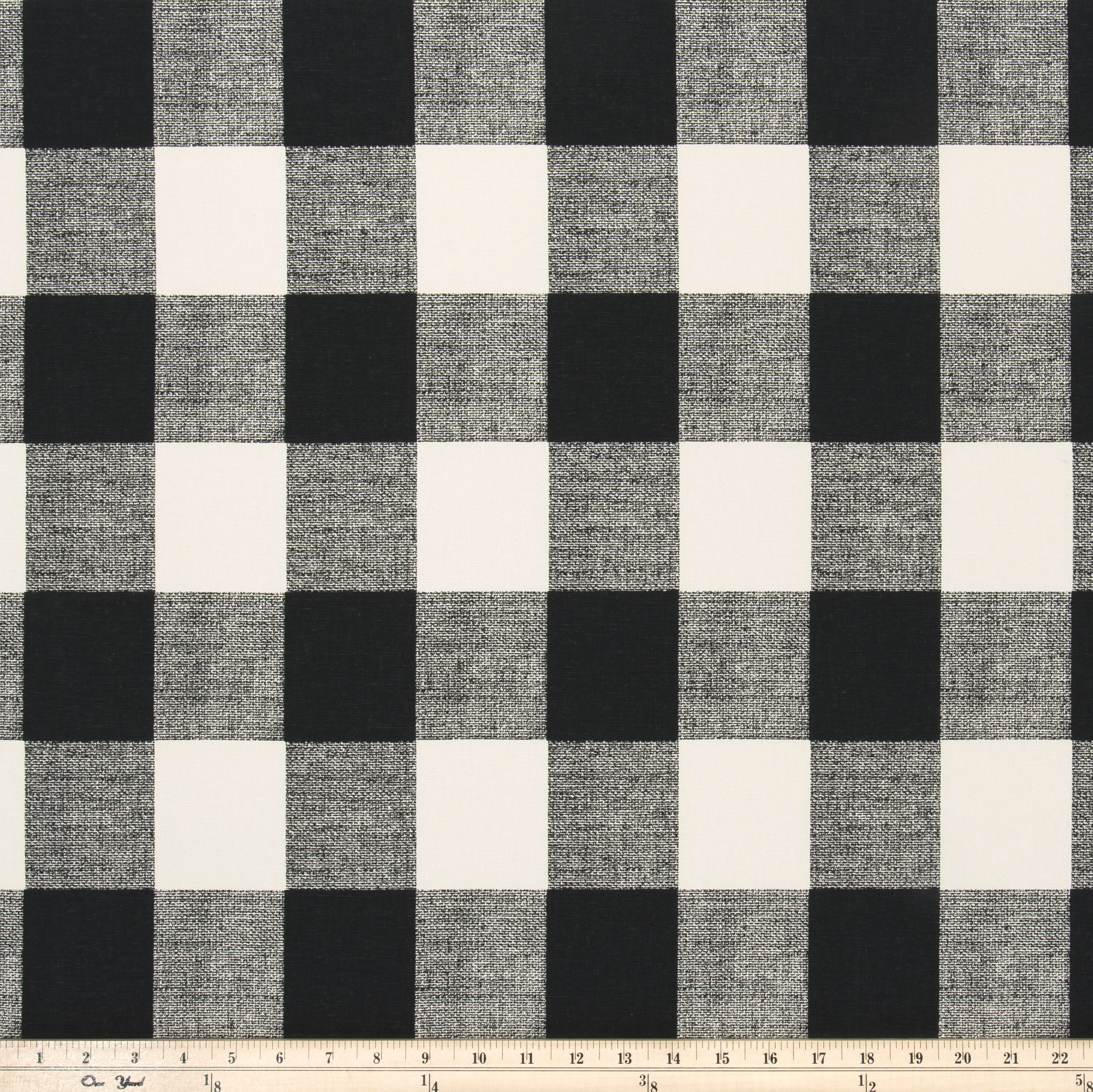 Anderson Black Macon Fabric By Premier Prints
