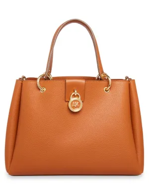 Anne Klein AK Lock Satchel Handbag