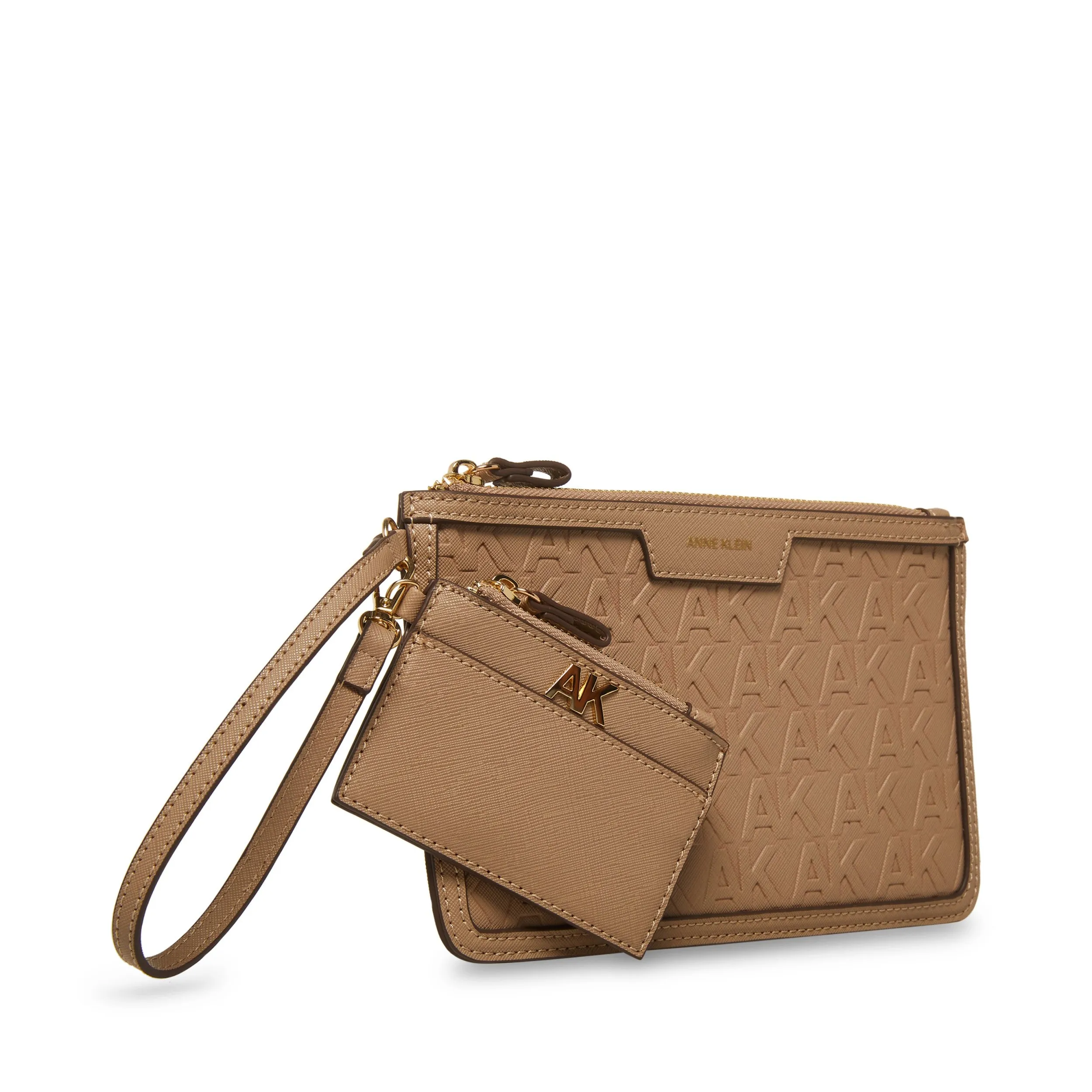 Anne Klein Embossed Pouch Set