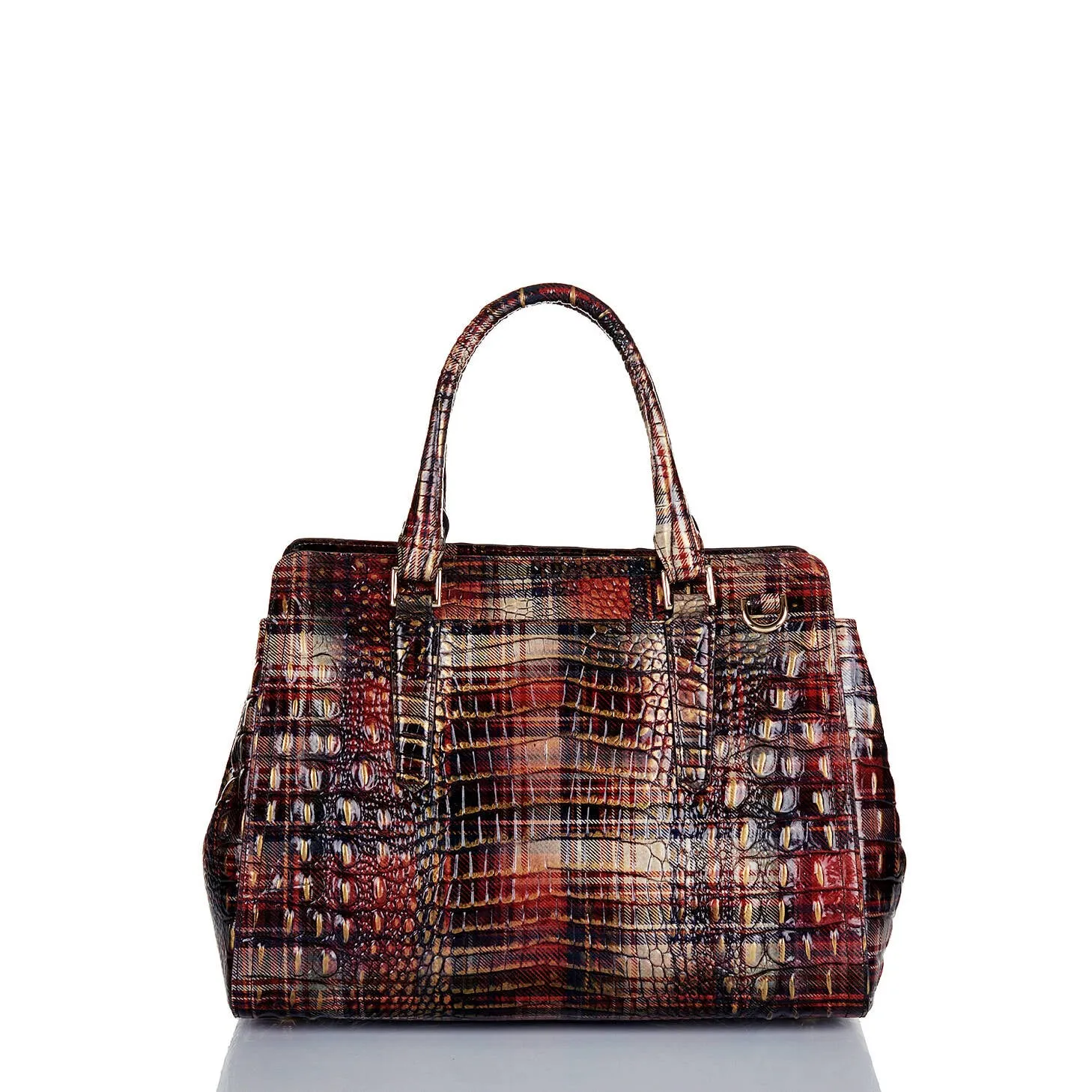 BRAHMIN Small Finley Satchel Handbag