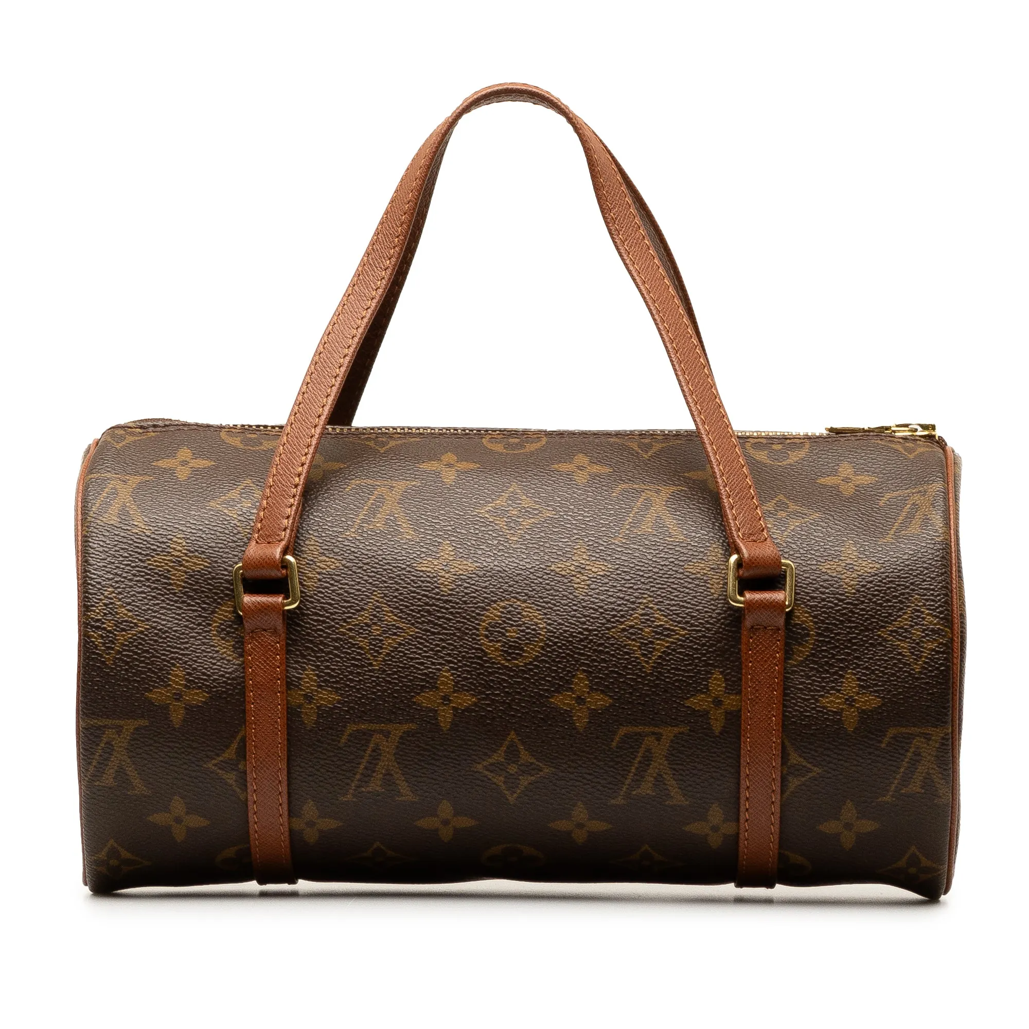 Brown Louis Vuitton Monogram Papillon 26 HandBag