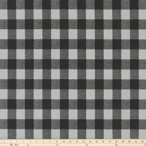 Buffalo Plaid Ash/Black Fabric By Premier Prints
