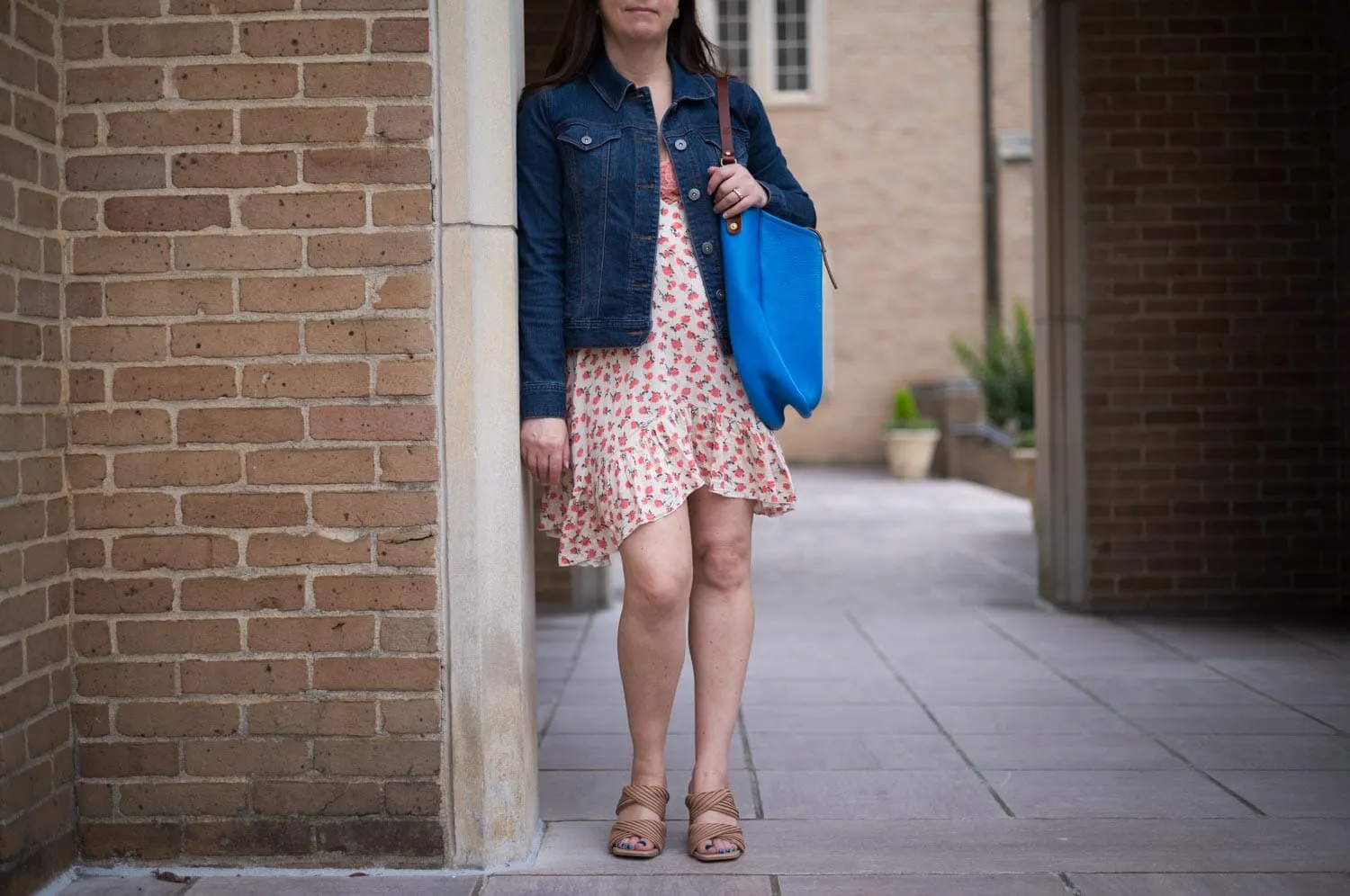 CELESTE LEATHER HOBO BAG - MEDIUM - OCEAN BLUE - IN STOCK