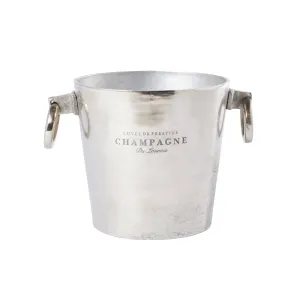 Champagne Bucket Silver 23x32x31cm