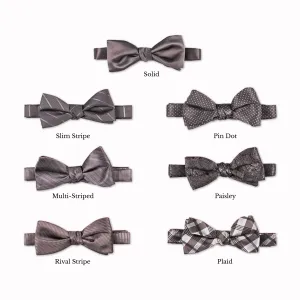 Classic Bow Tie - Smoke