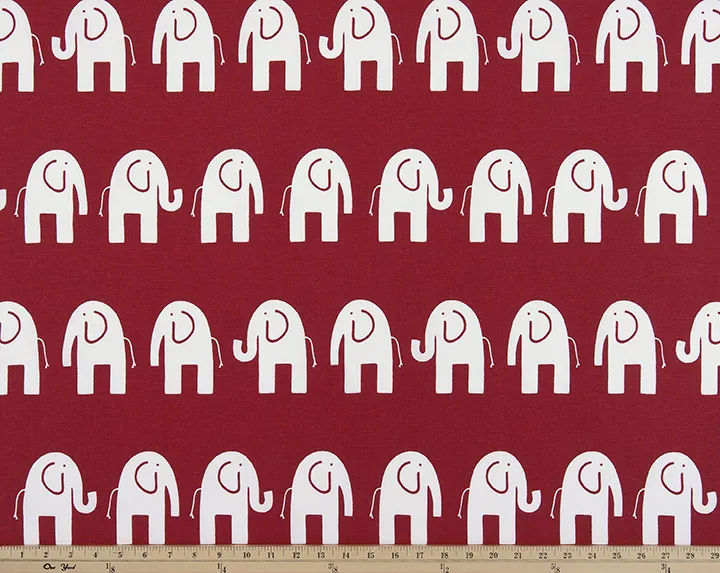 Ele Crimson Fabric By Premier Prints