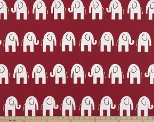 Ele Crimson Fabric By Premier Prints