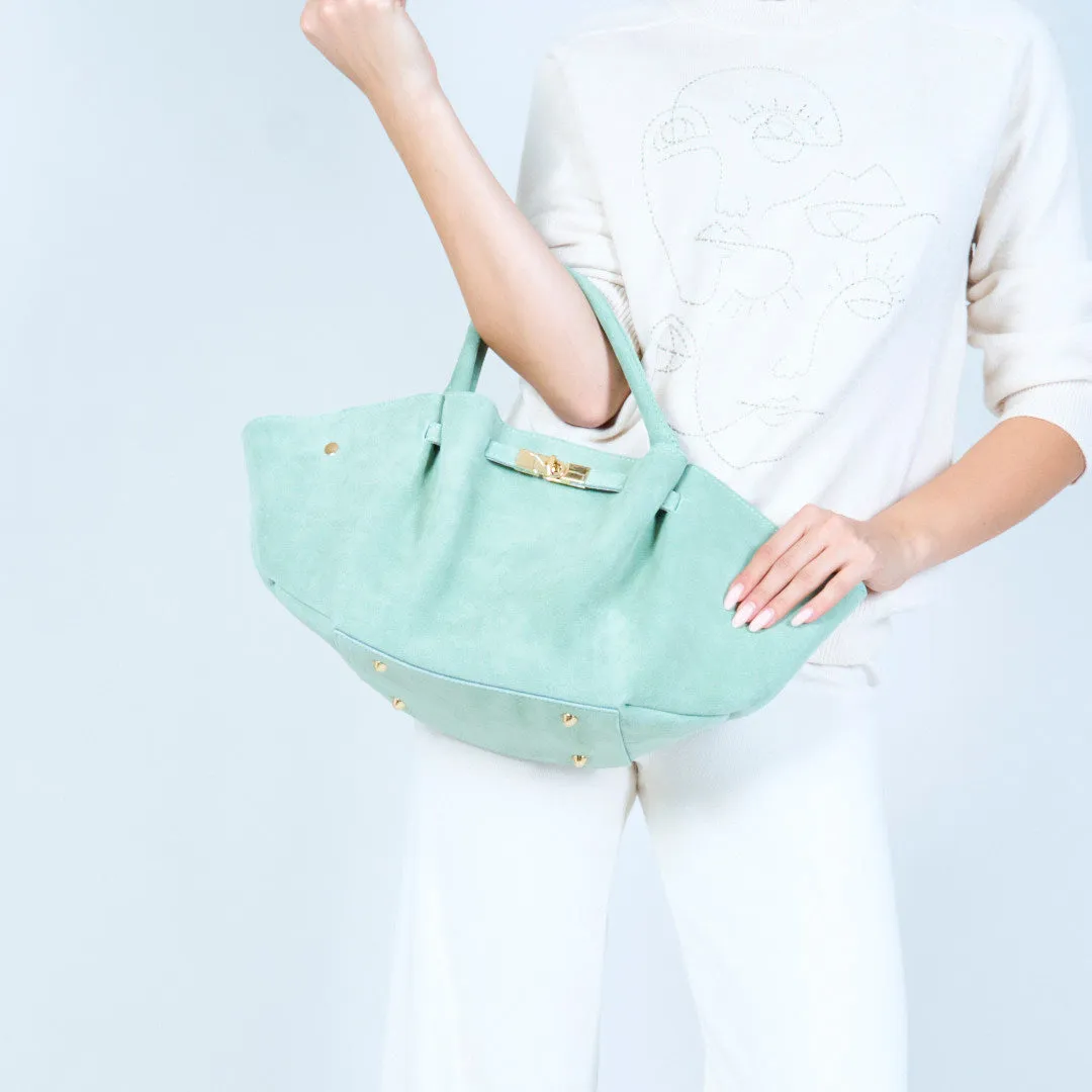 Elegant suede handbags wholesale