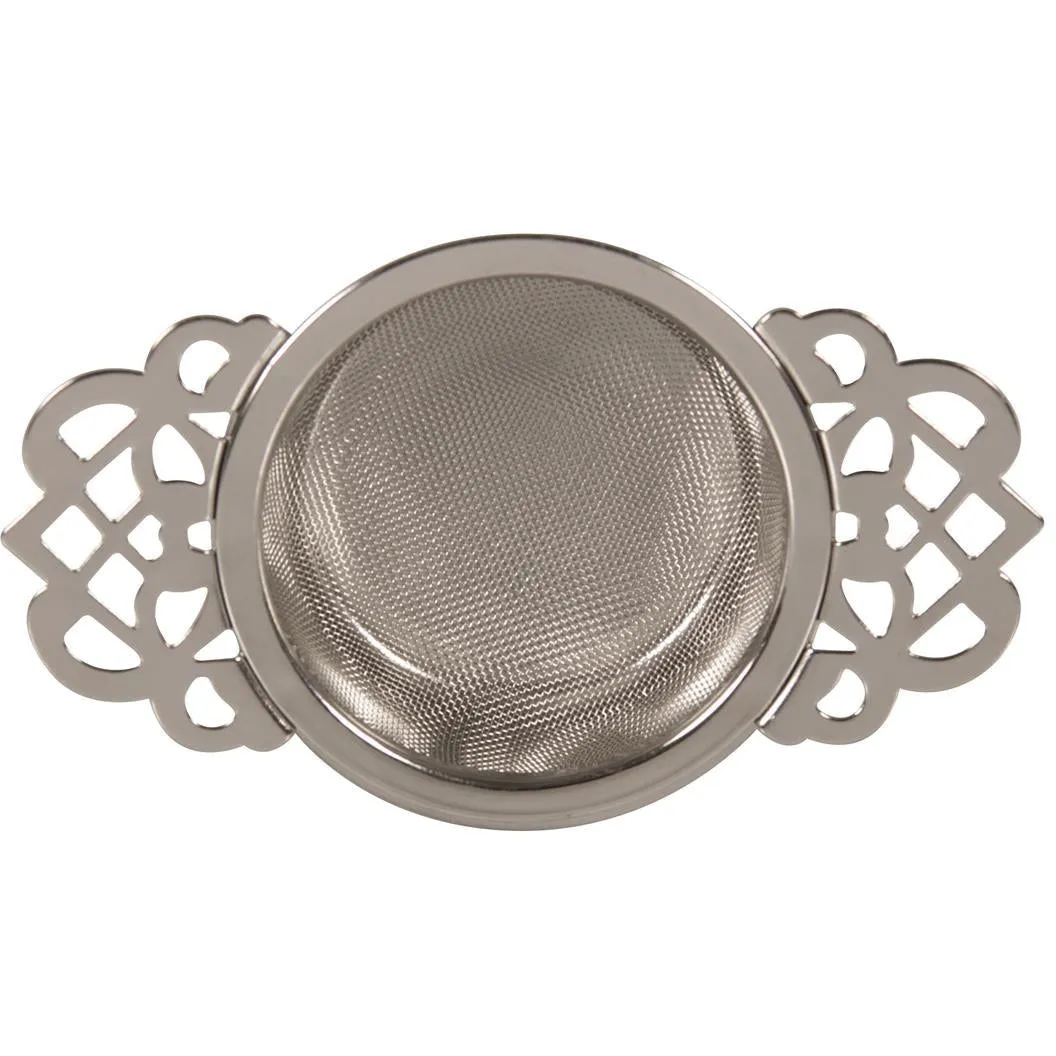 Empress Tea Strainer with Drip Tray