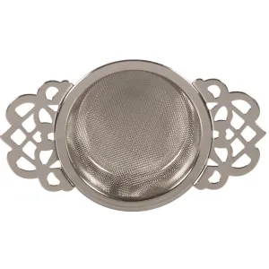 Empress Tea Strainer with Drip Tray