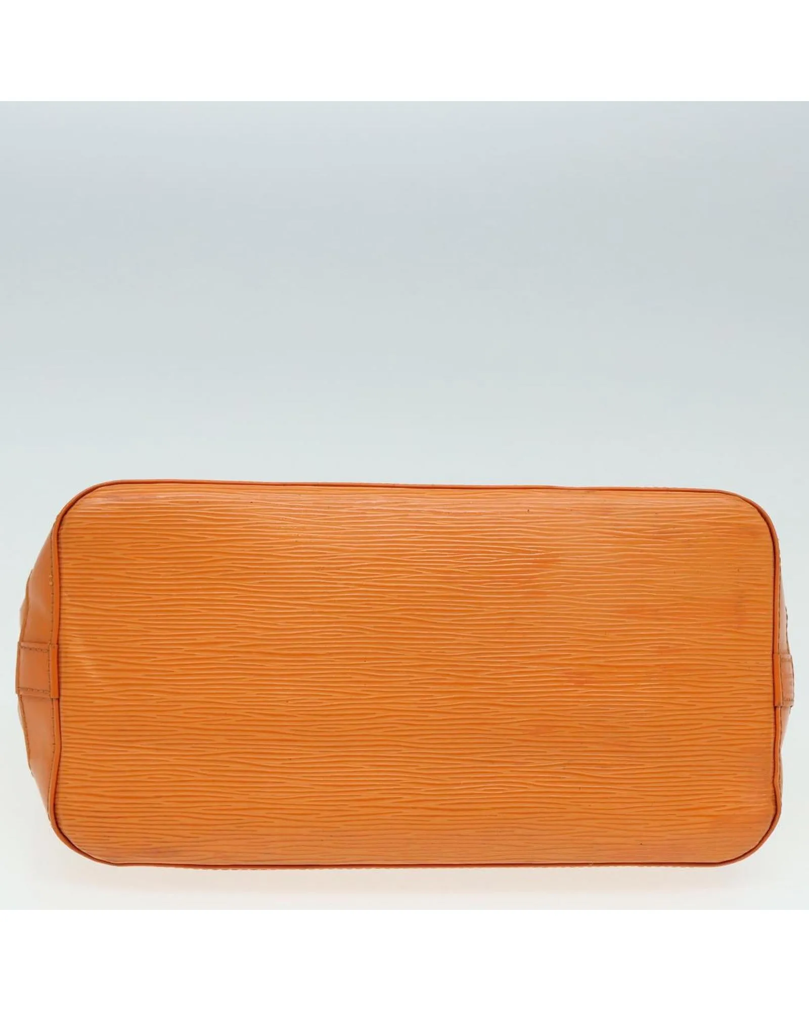 Epi Leather Alma Hand Bag with Structured Design and Double Handles