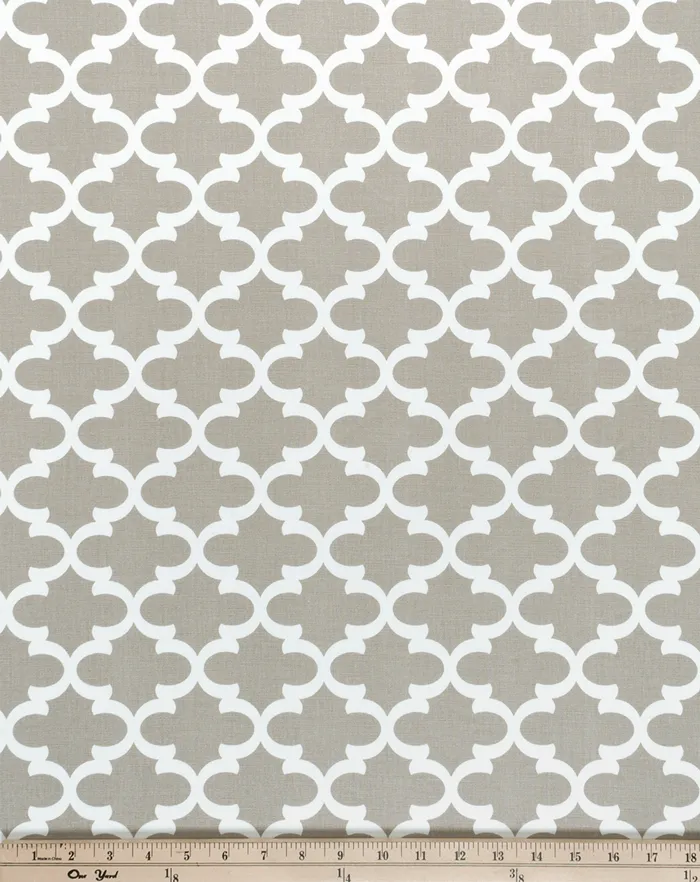 Fulton Ecru Fabric By Premier Prints
