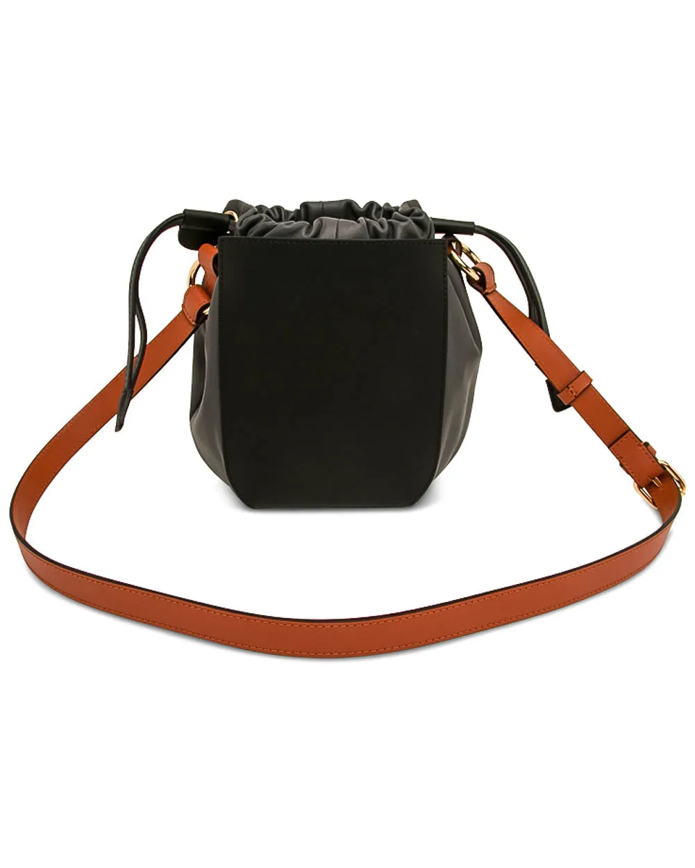Gusset Bag in Black Smoke