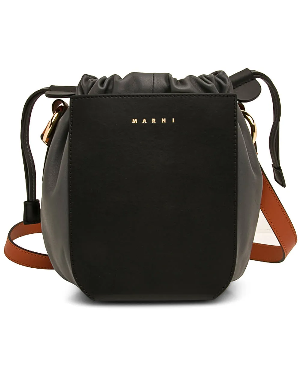 Gusset Bag in Black Smoke