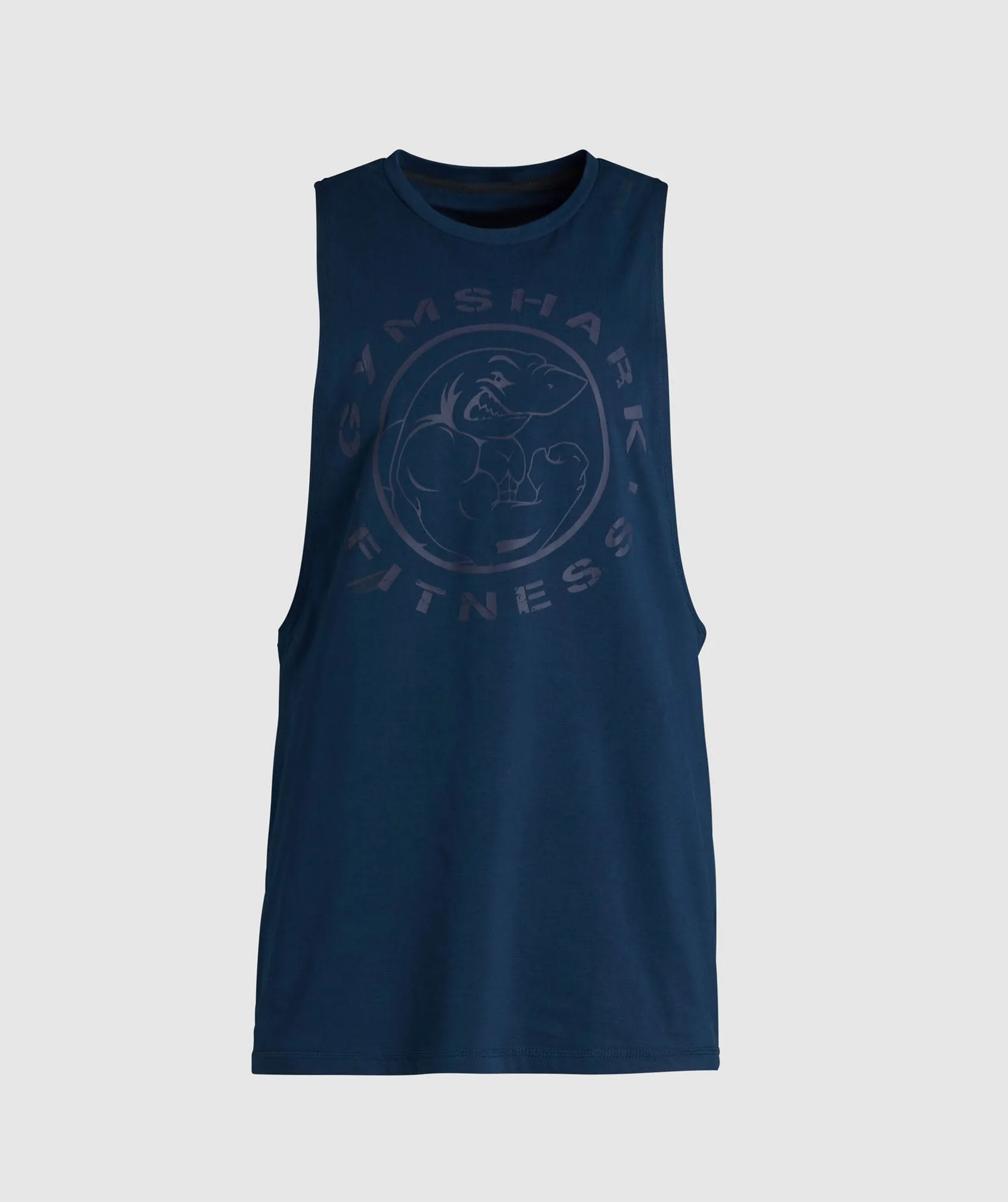 Gymshark Legacy Drop Arm Tank - Navy