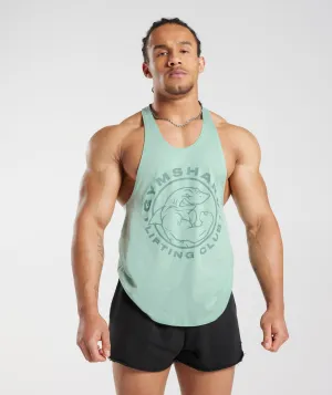 Gymshark Legacy Stringer - Aqua Green