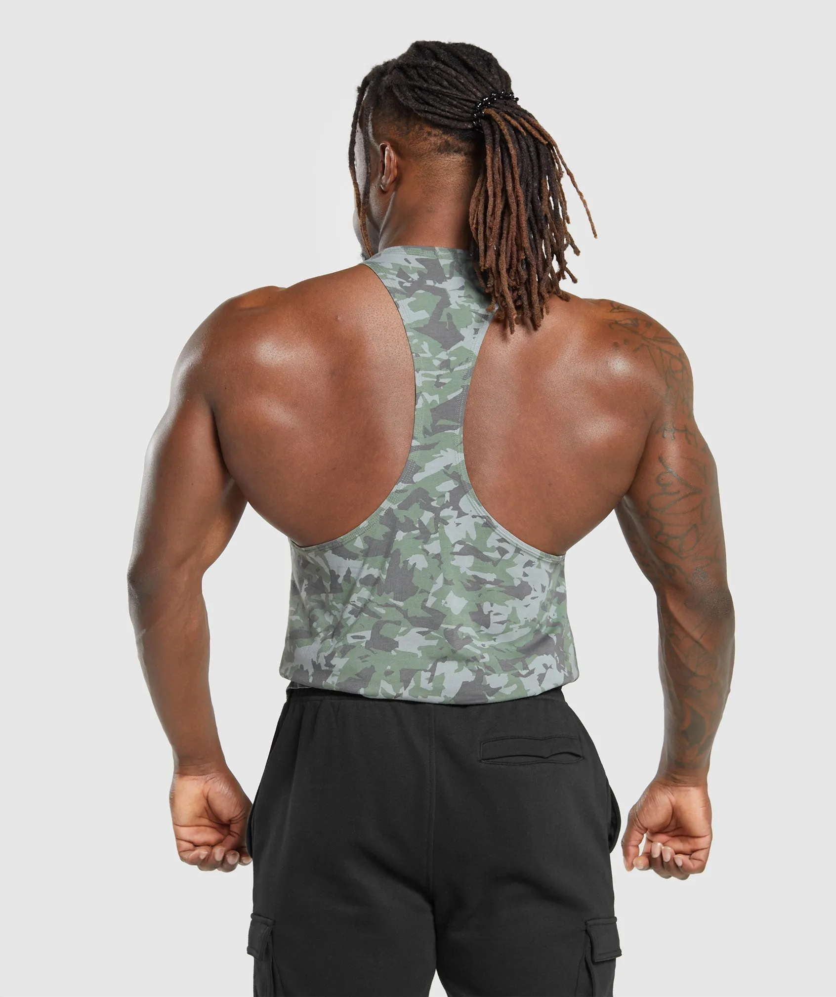 Gymshark Legacy Stringer - Unit Green