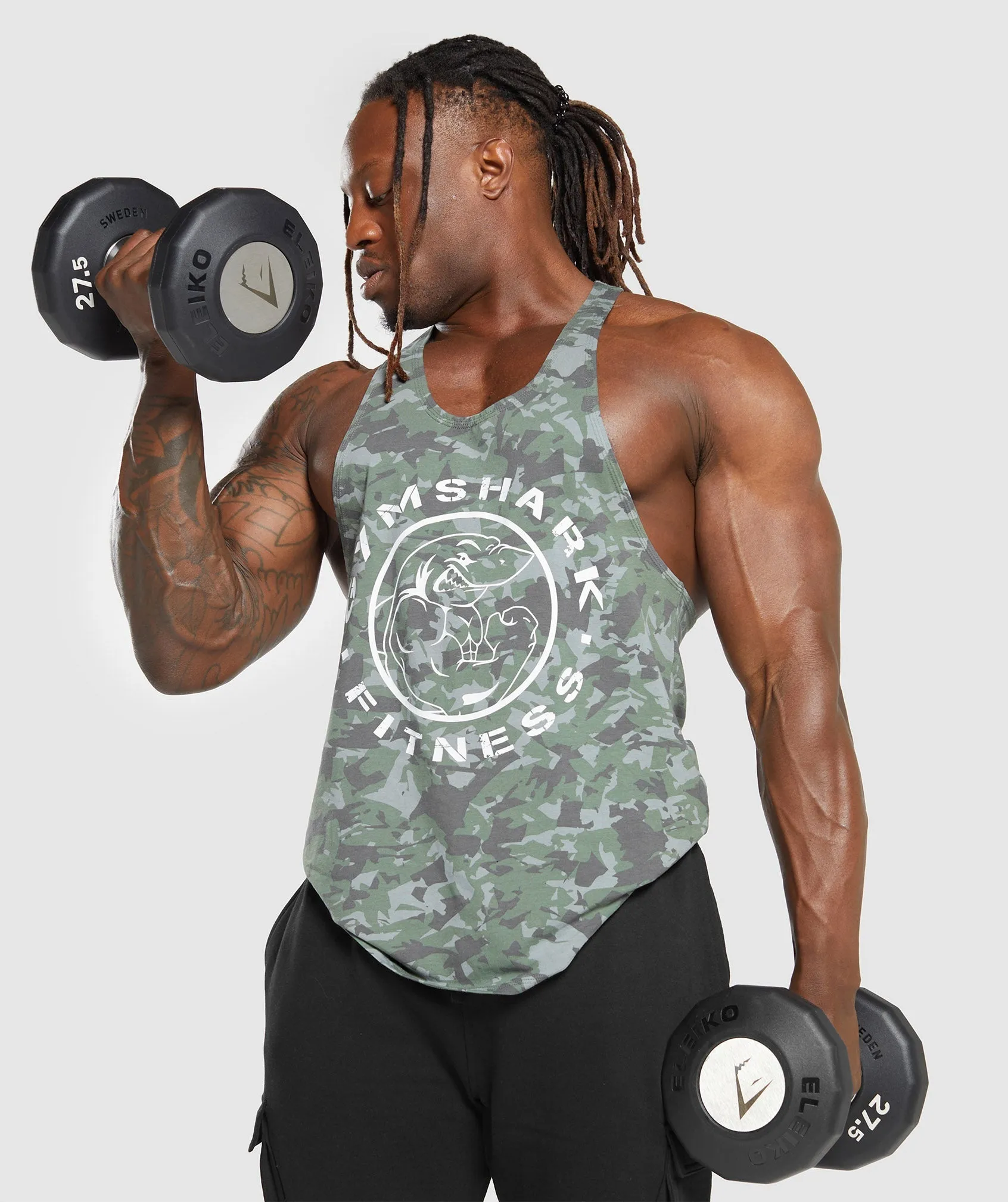Gymshark Legacy Stringer - Unit Green
