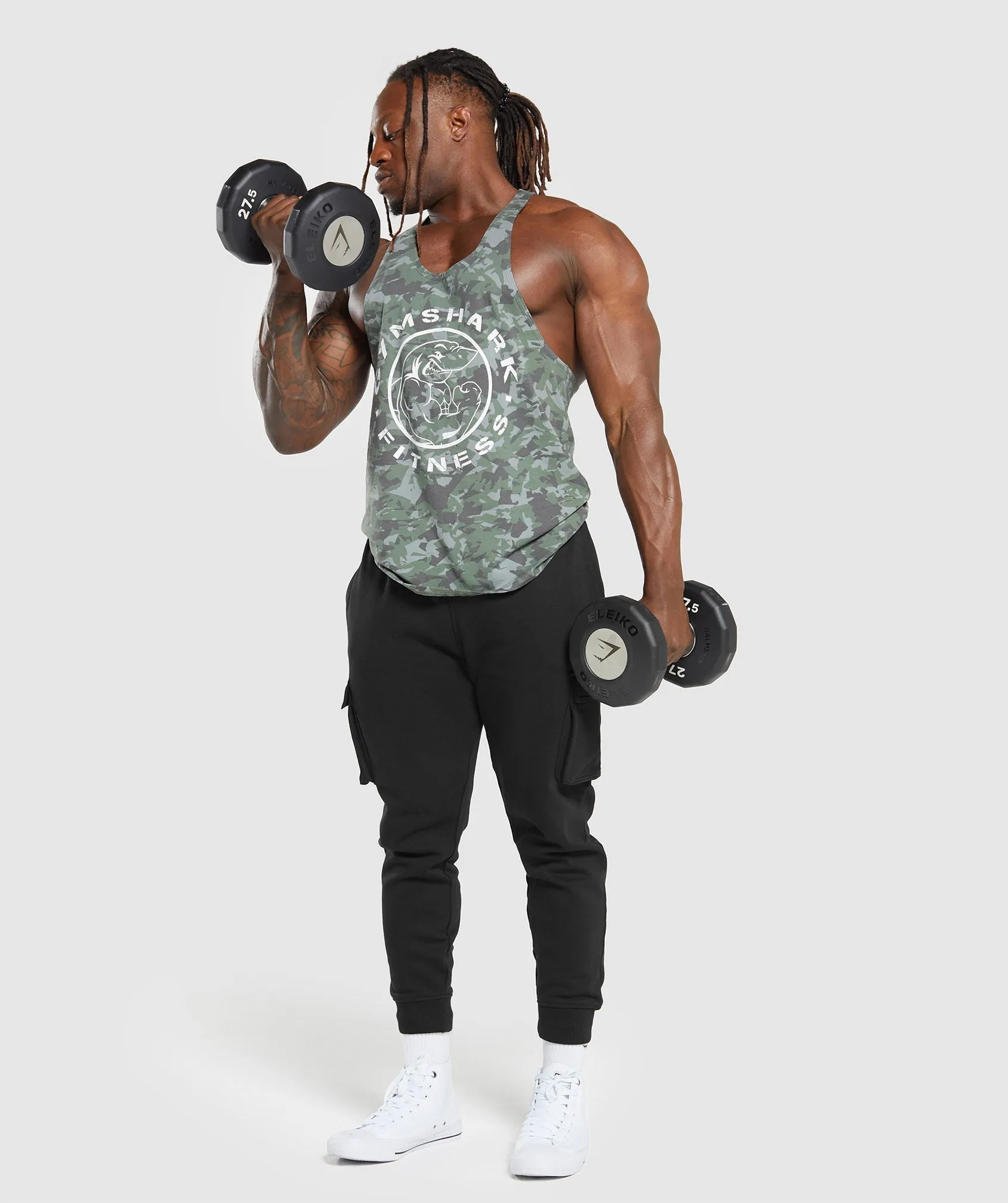 Gymshark Legacy Stringer - Unit Green