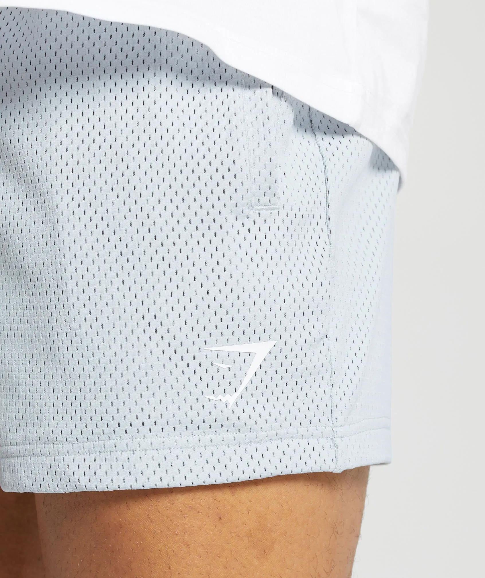 Gymshark Lifting Club Mesh 5" Shorts - Fresh Blue