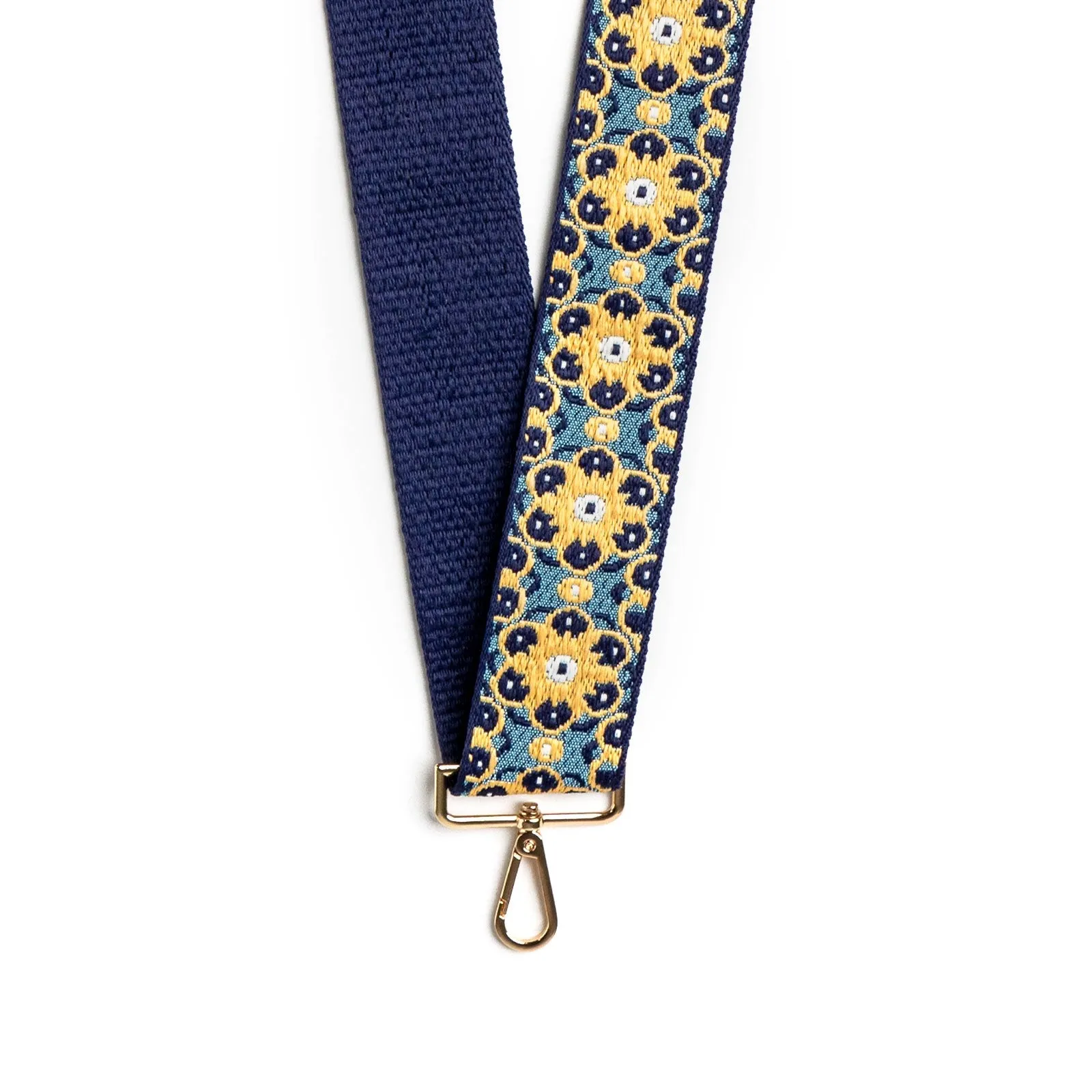 Kedzie Embroidered Interchangeable Bag Strap
