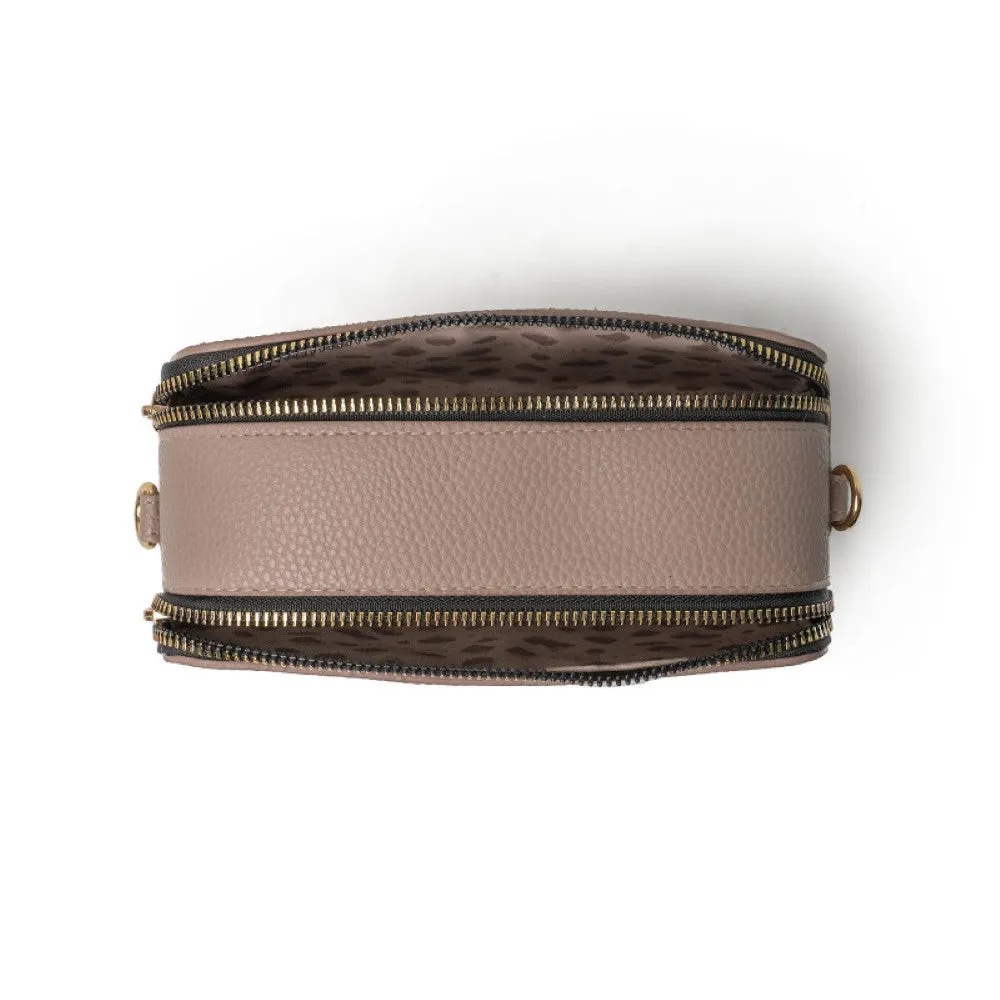 Kedzie Modernist Vegan Leather Crossbody Handbag