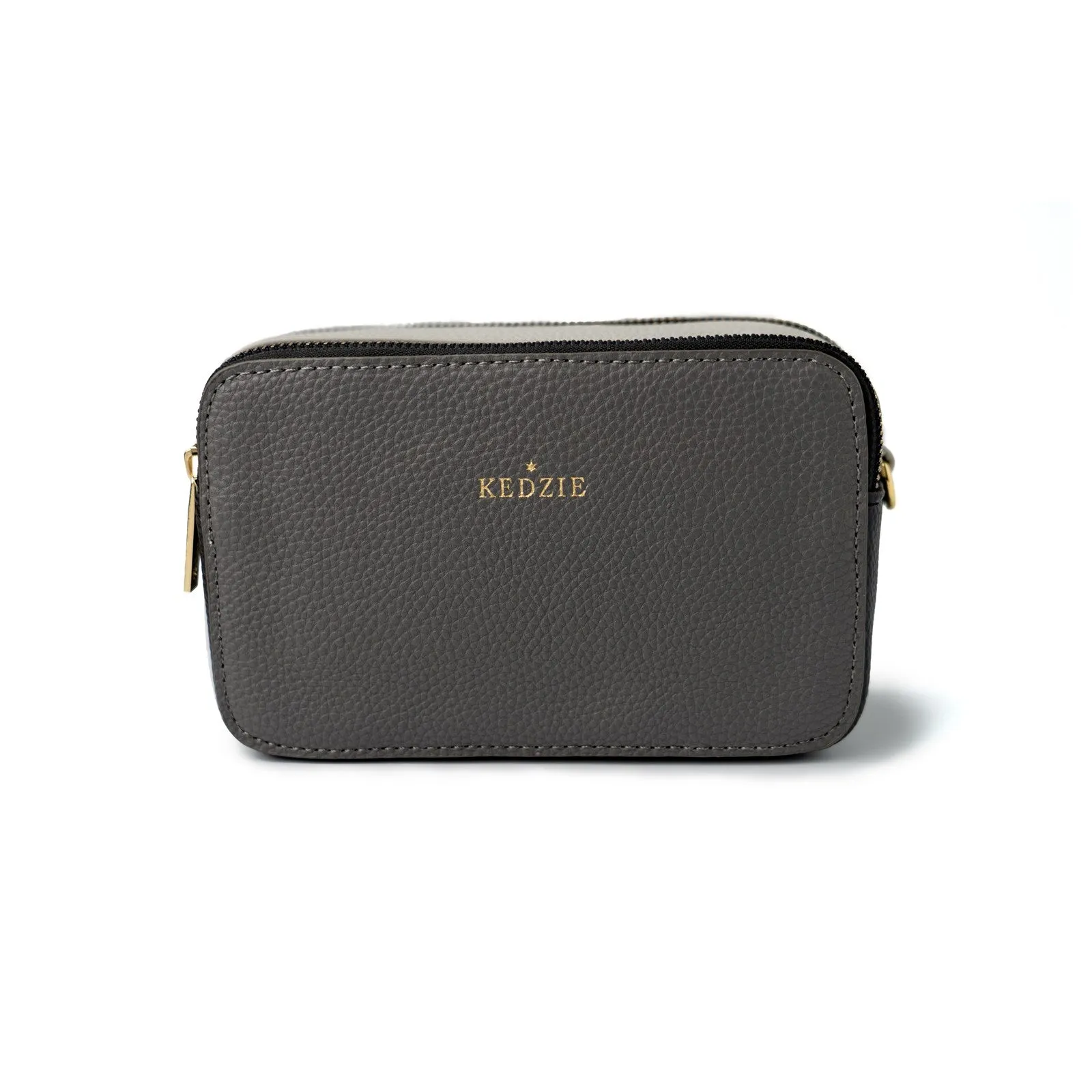 Kedzie Modernist Vegan Leather Crossbody Handbag