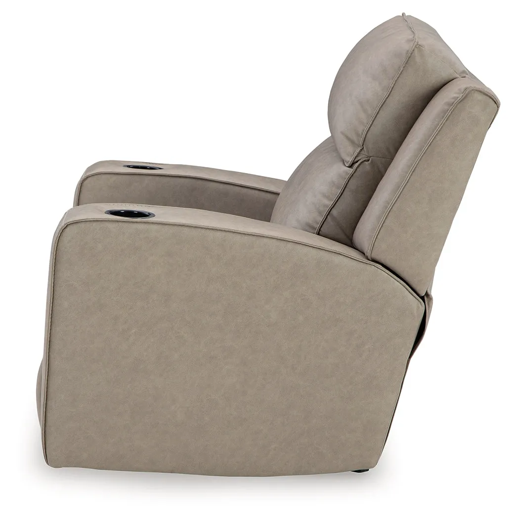 Lavenhorne Sofa, Loveseat and Recliner in Pebble