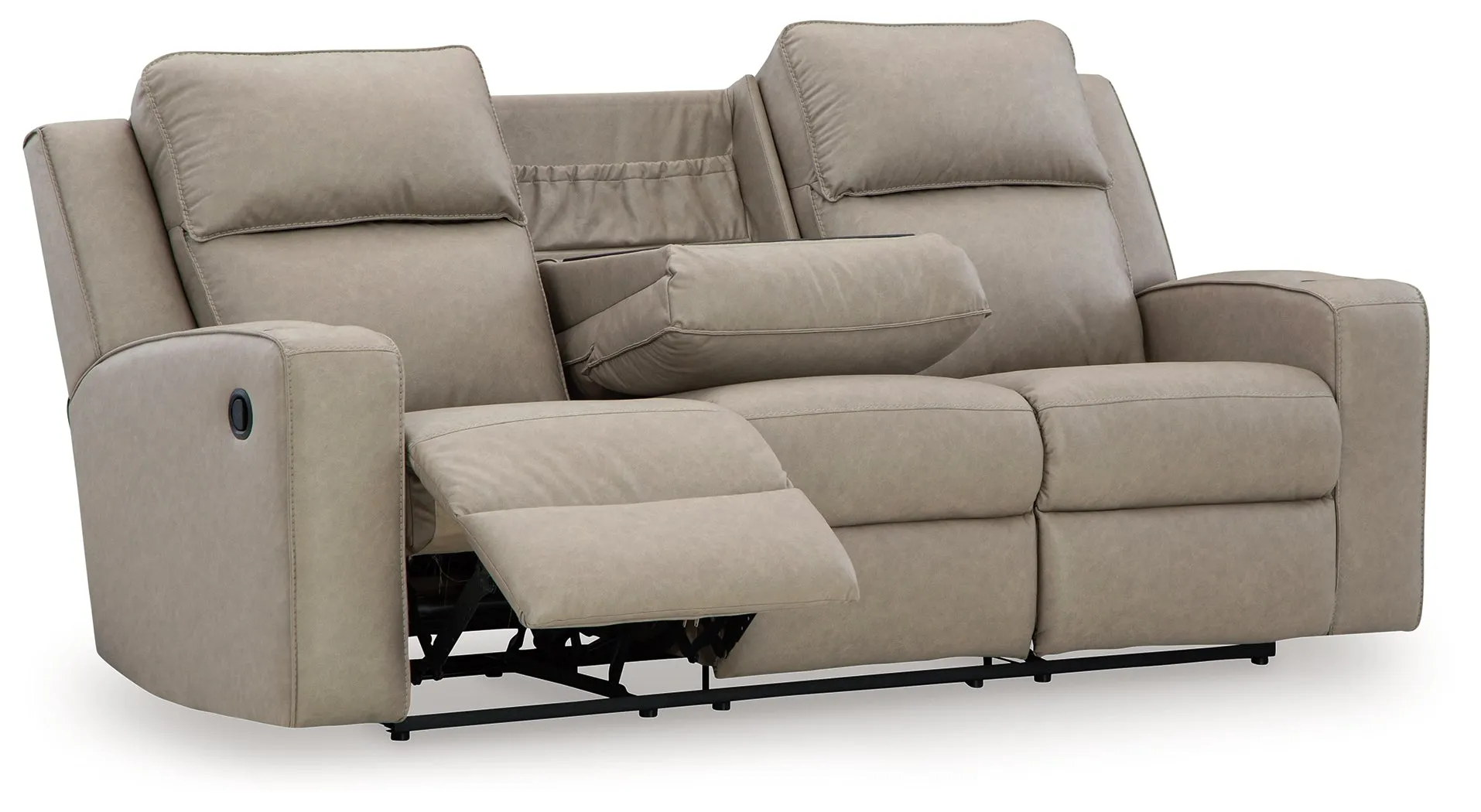 Lavenhorne Sofa, Loveseat and Recliner in Pebble