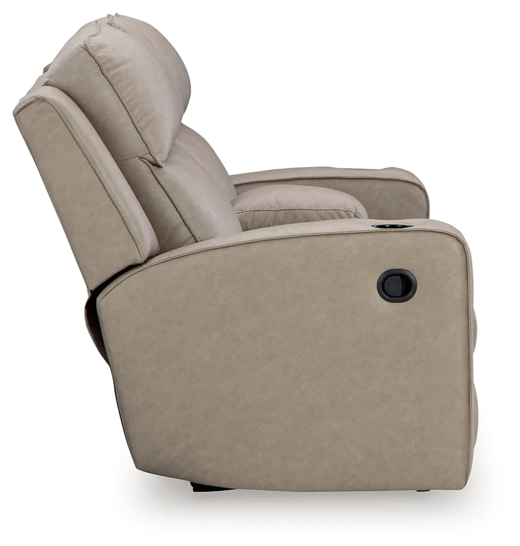 Lavenhorne Sofa, Loveseat and Recliner in Pebble