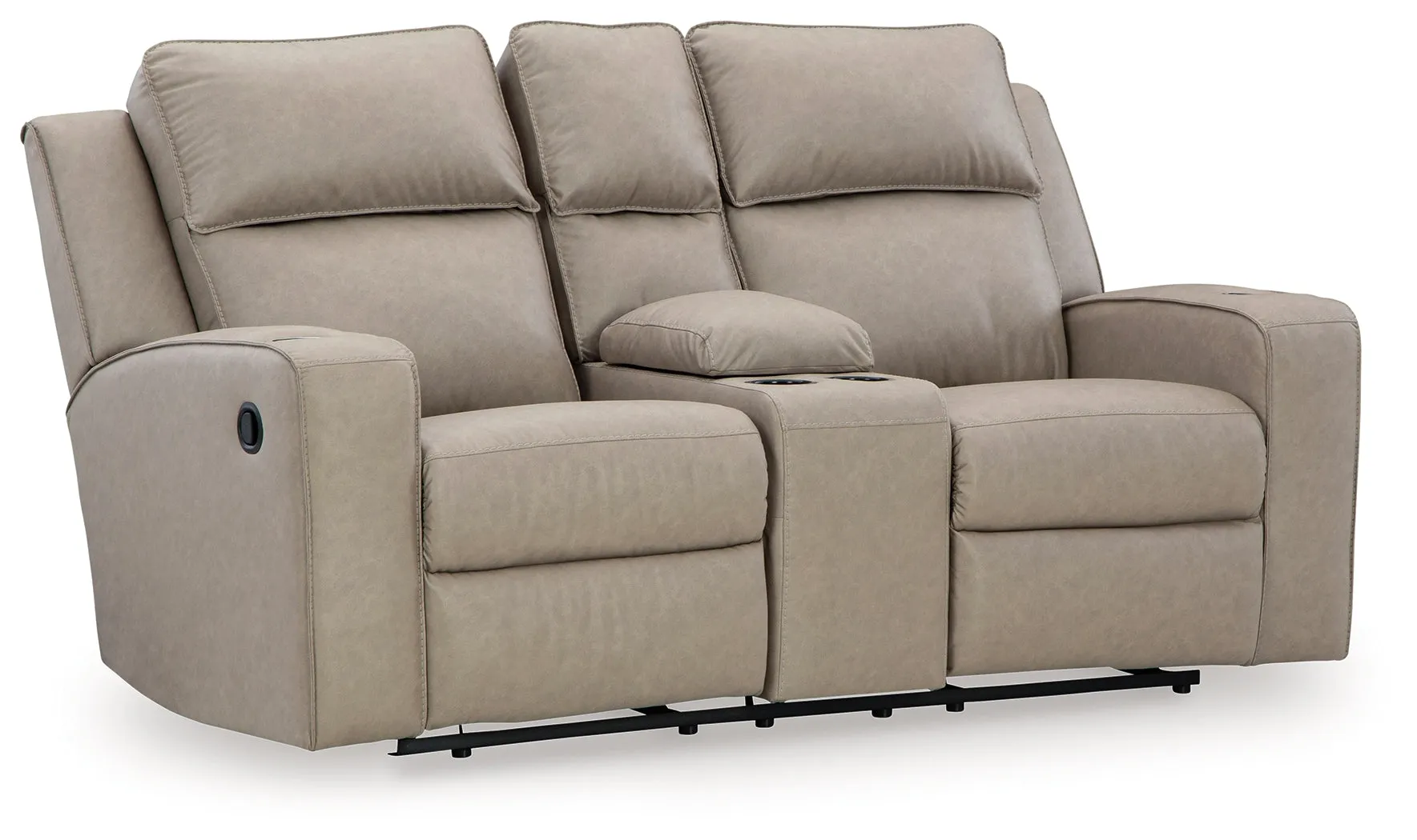 Lavenhorne Sofa, Loveseat and Recliner in Pebble