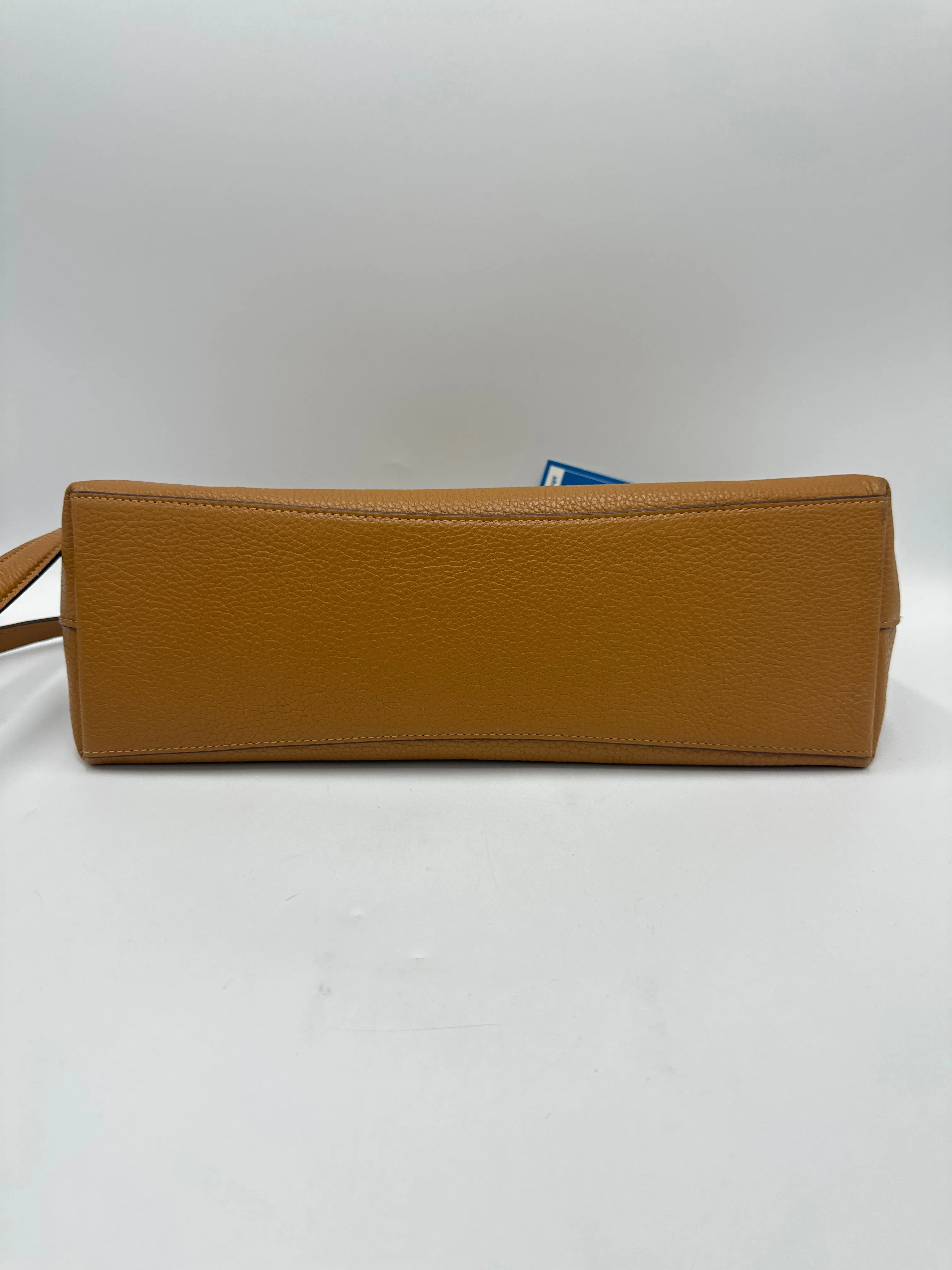 Leather Handbag Designer By Coach