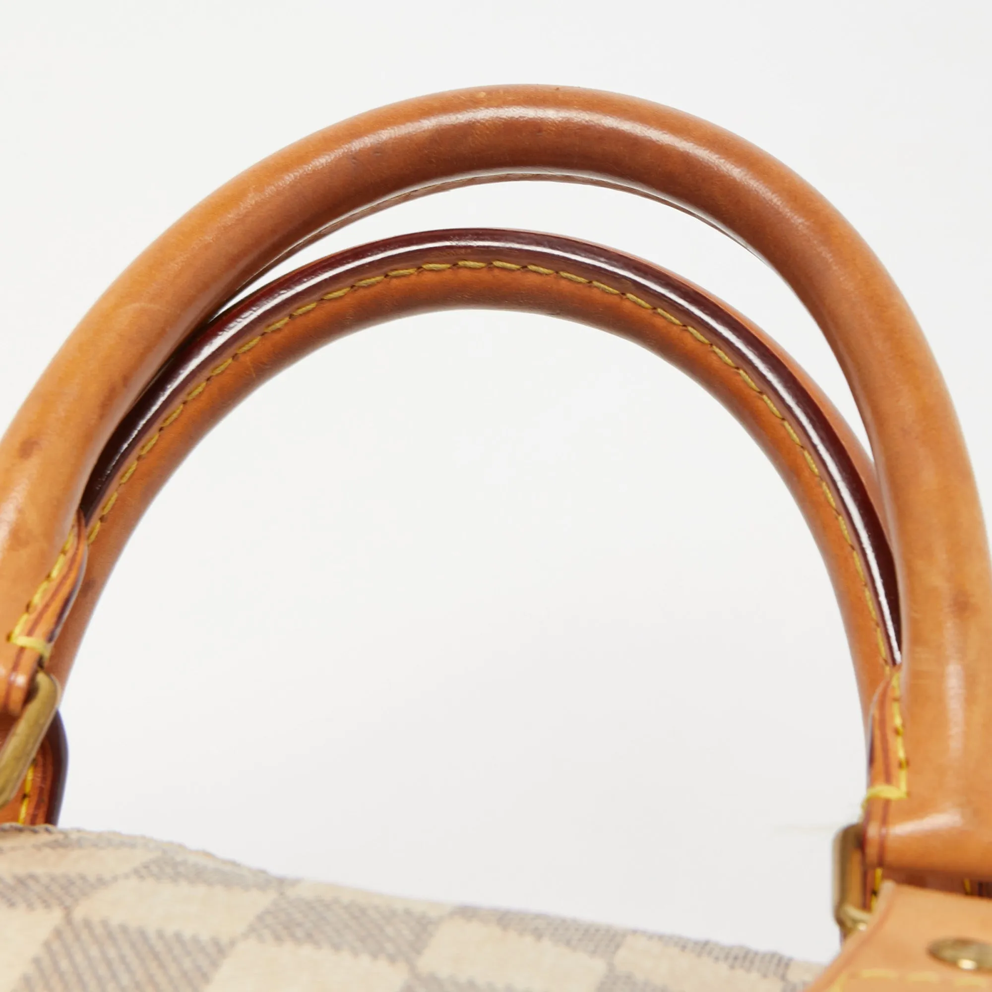 LOUIS VUITTON Damier Azure Canvas Speedy 35 Bag