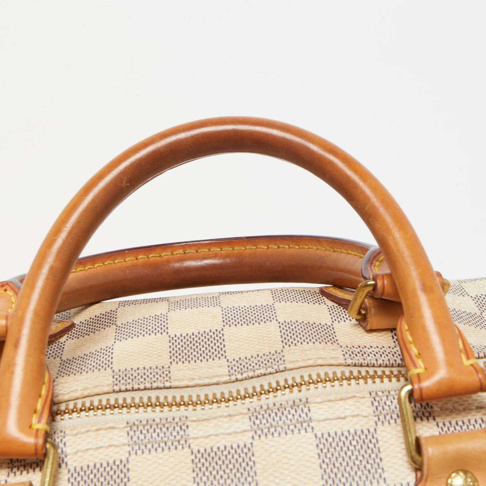 LOUIS VUITTON Damier Azure Canvas Speedy 35 Bag