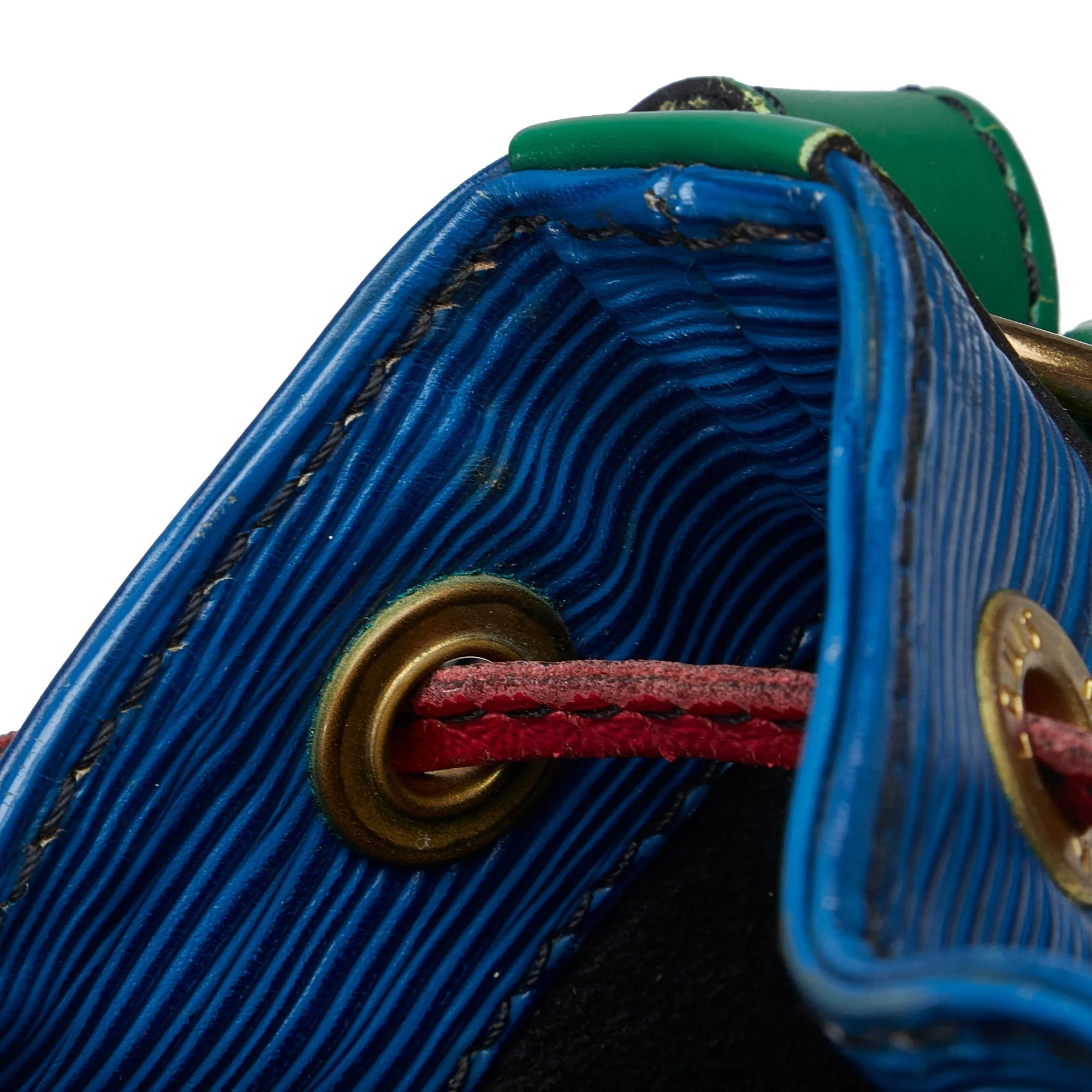 LOUIS VUITTON Epi Noe Tricolor GM Bucket Bag