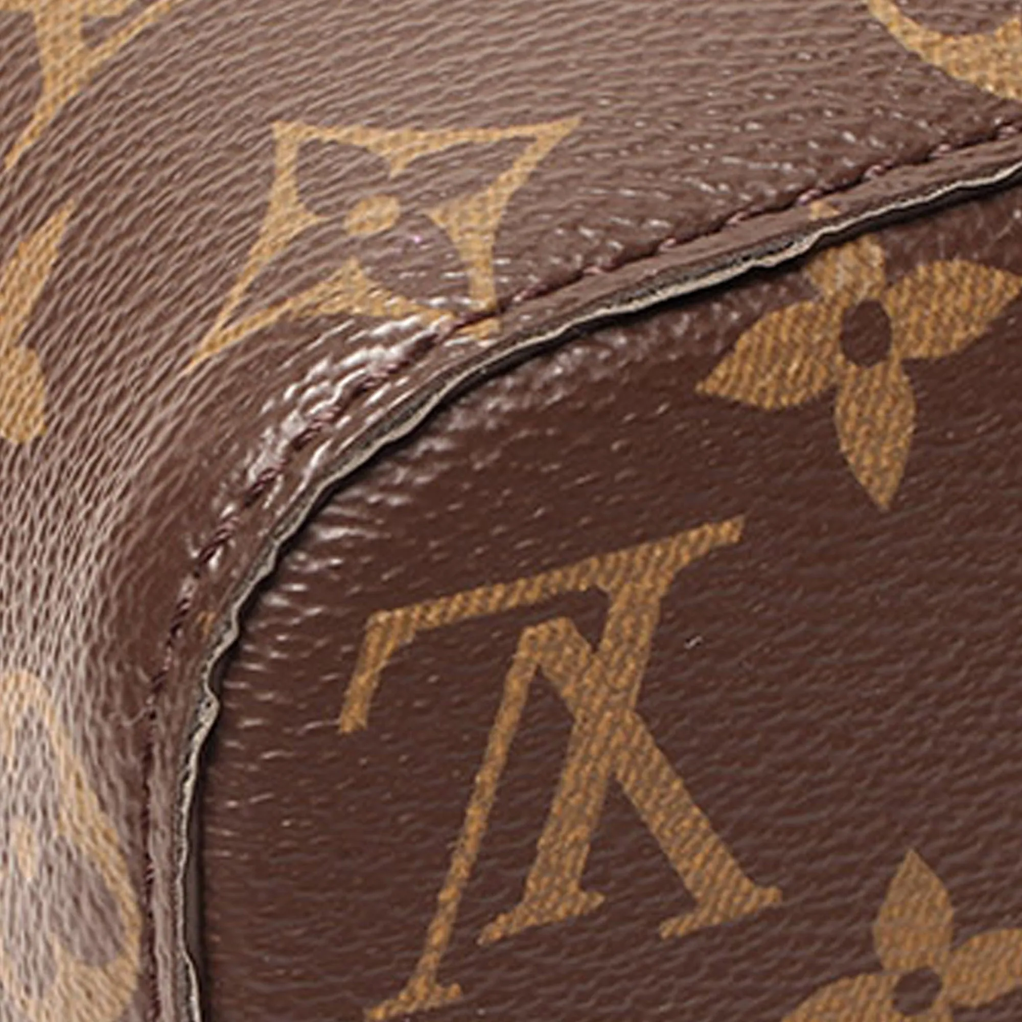 LOUIS VUITTON Monogram Neonoe Shearling BB Bucket Bag