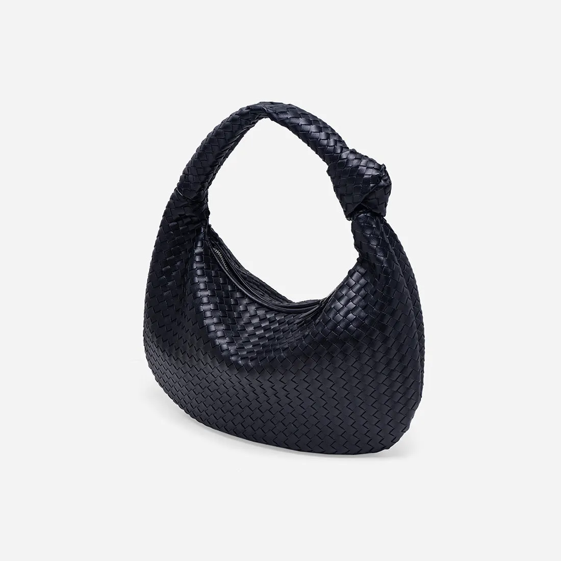 Lucia Woven Hobo Bag