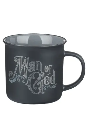 Man of God Charcoal Mug