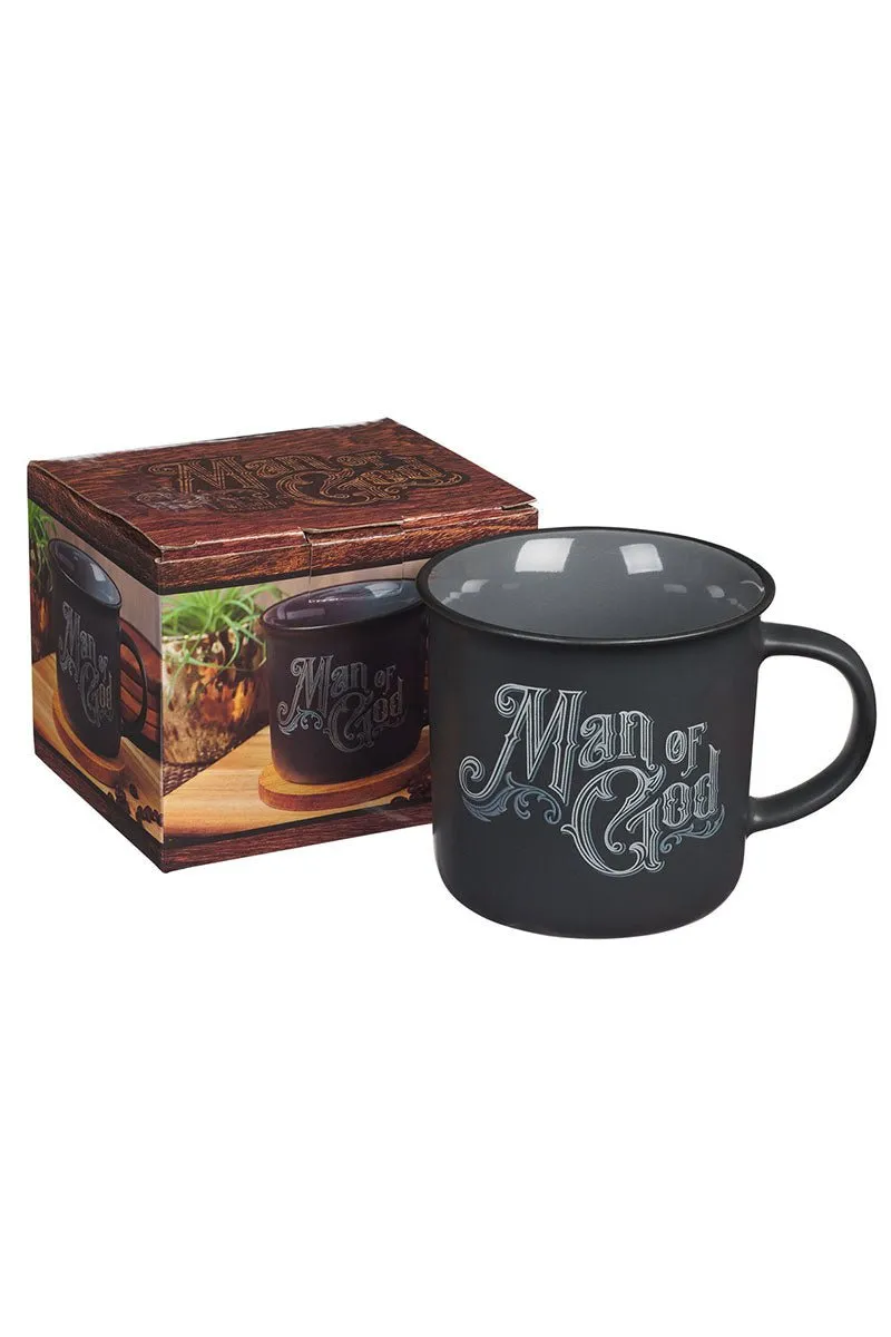 Man of God Charcoal Mug