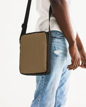 Medium Dark Orange Brown Messenger Pouch | Medium Dark Pastel Orange Brown | C0M30Y60K60
