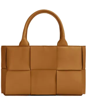 Mini Arco Tote in Camel