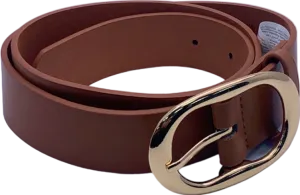 New Look Brown Faux Leather Belt XS/S