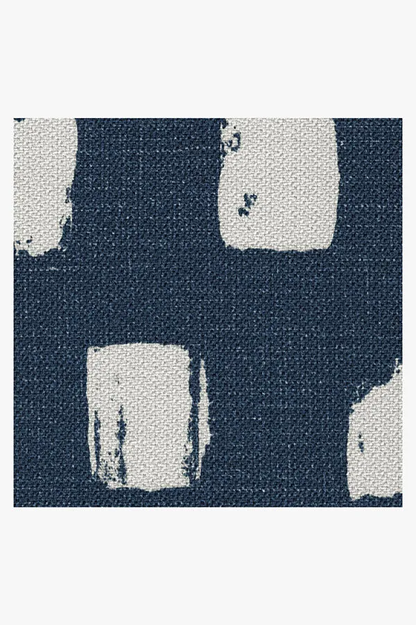 Outdoor Cobblestone Navy Rug