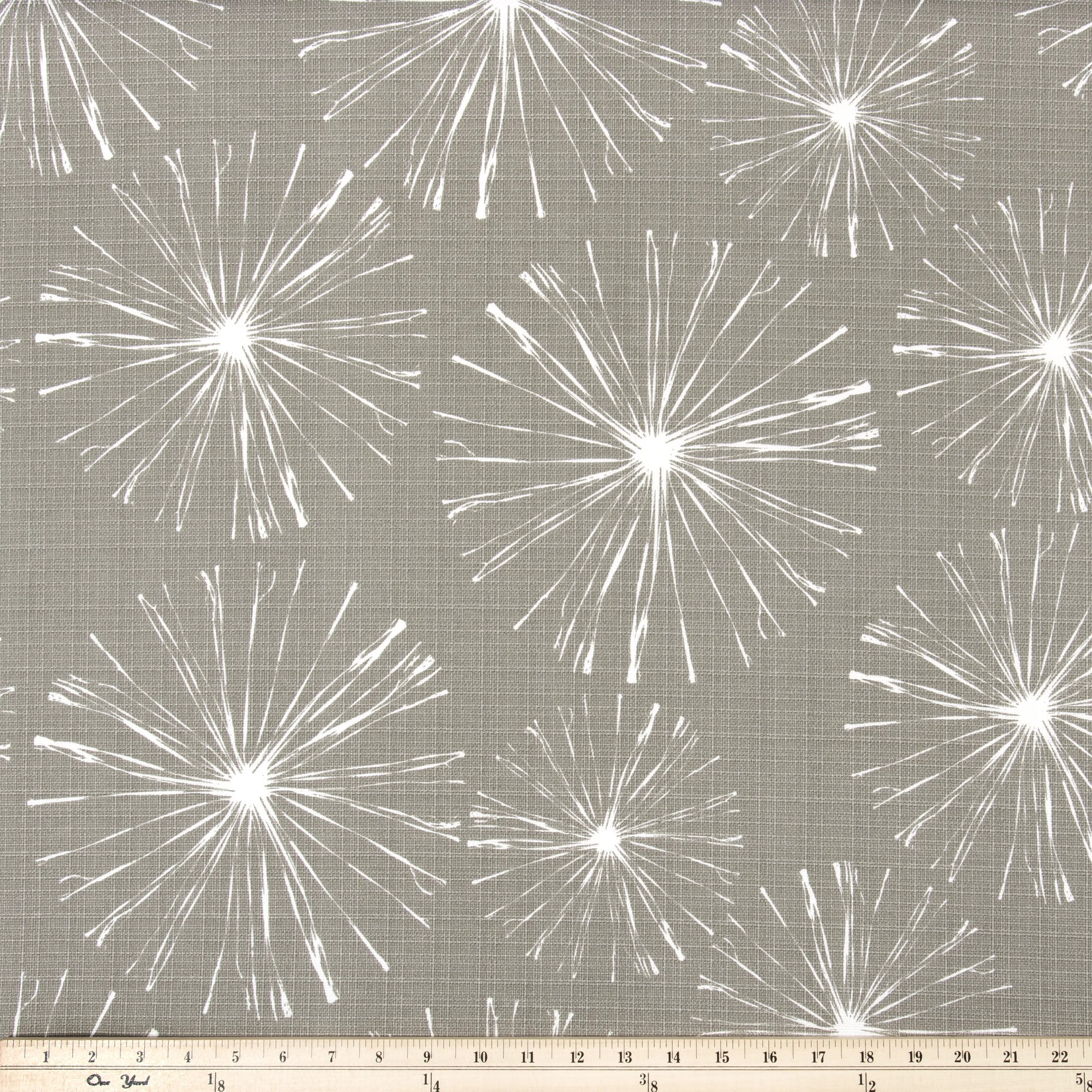 Outdoor Fabric - Sparks Oyster Luxe Polyester Fabric By Premier Prints