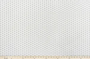 Paco French Grey Slub Canvas Fabric By Premier Prints