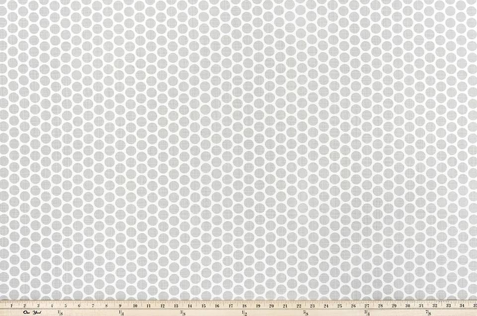 Paco French Grey Slub Canvas Fabric By Premier Prints