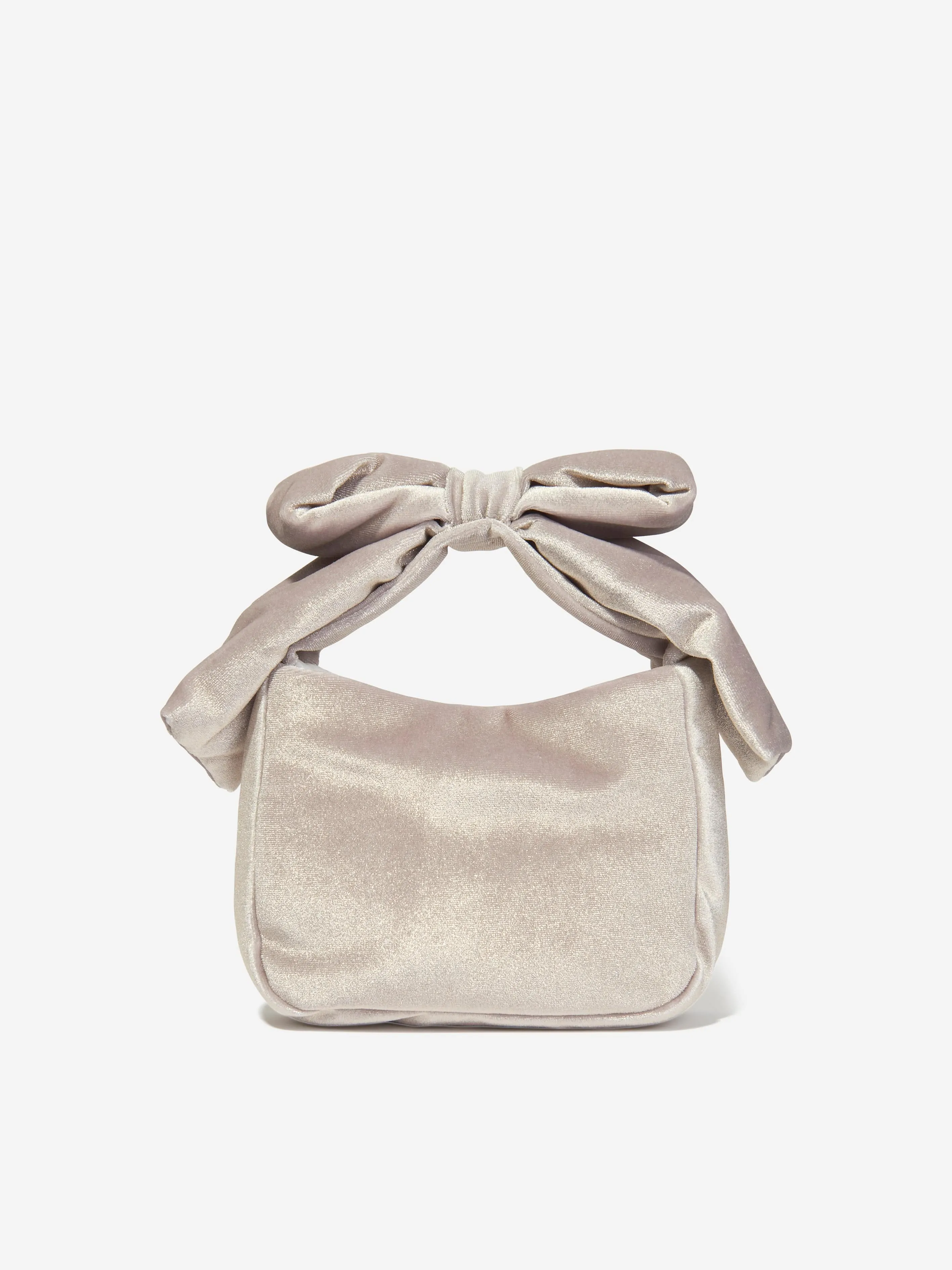Patachou Girls Velvet Handbag in Gold (21cm)