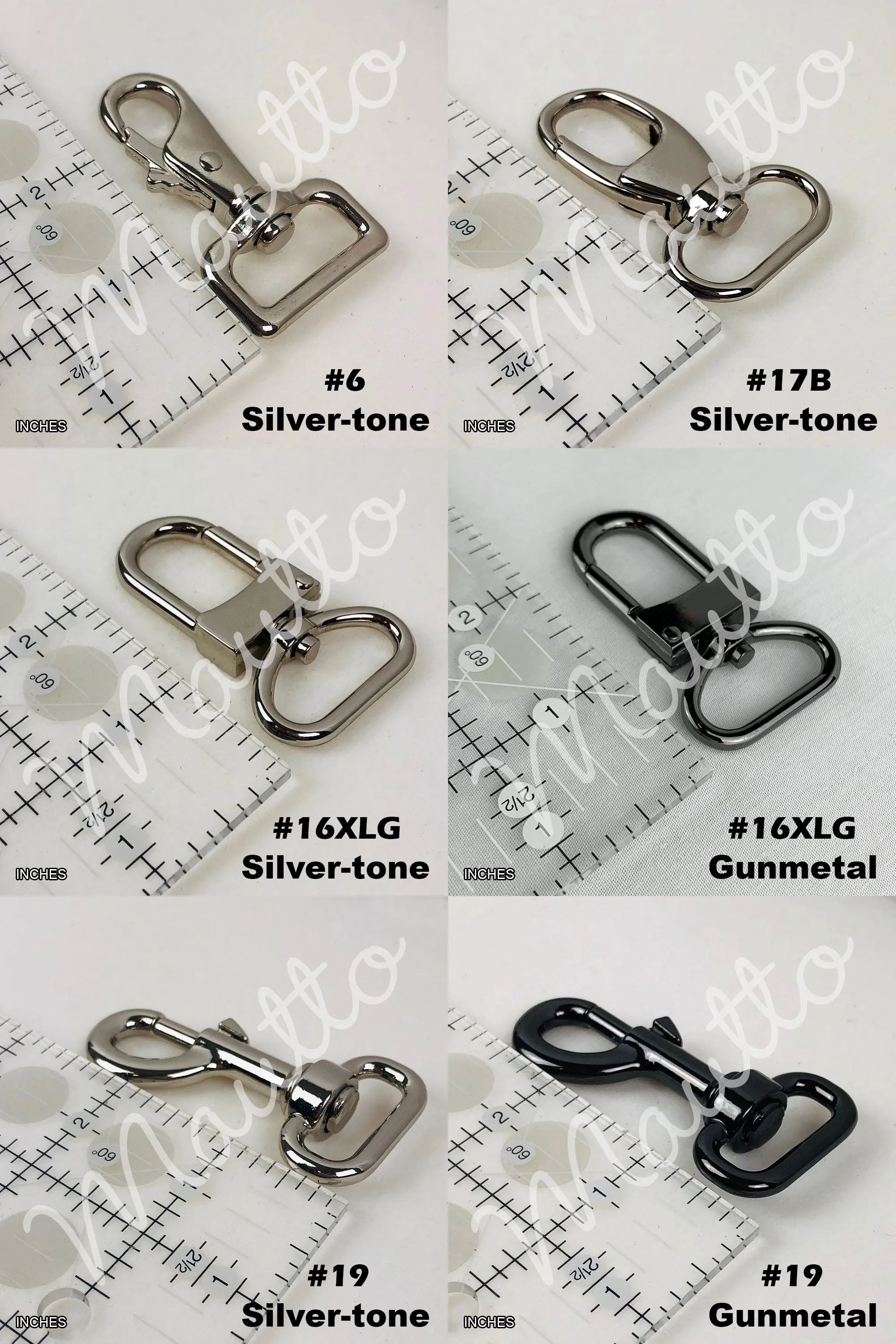 Shoulder Leather Strap - 30 inch Length, 1 inch (25mm) Wide - Choose Silver-tone Connector Style - Modern Colors Collection