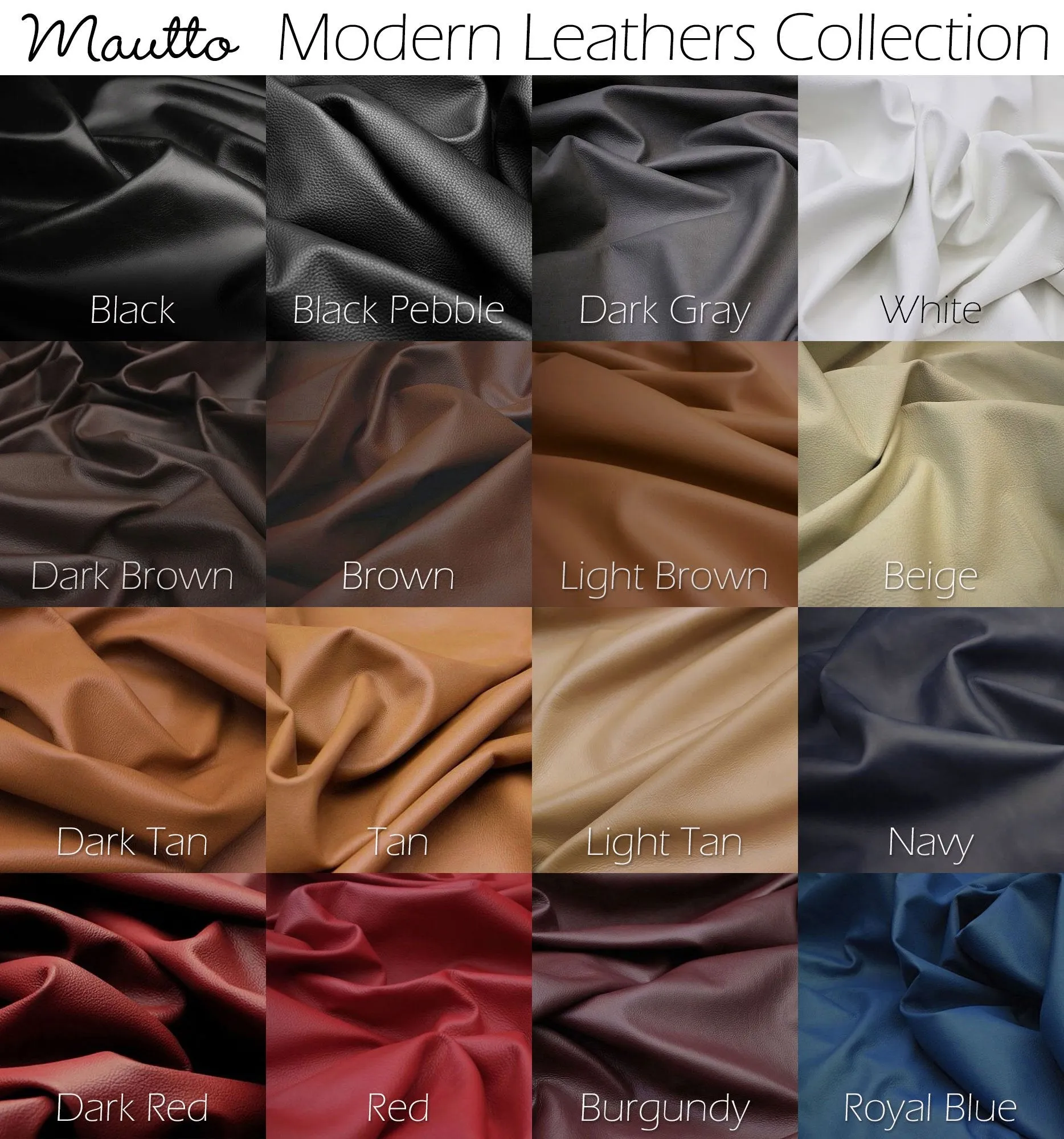 Shoulder Leather Strap - 30 inch Length, 1 inch (25mm) Wide - Choose Silver-tone Connector Style - Modern Colors Collection