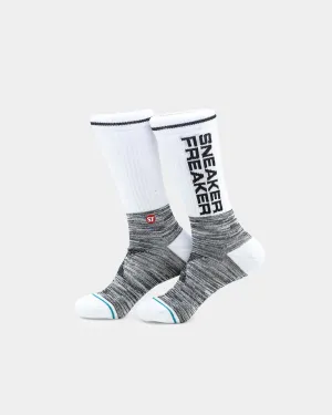 Stance Freaker Sock White